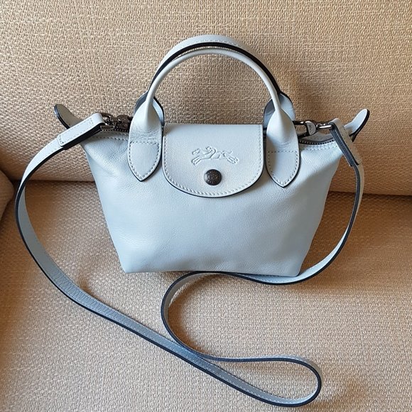 Longchamp Handbags - Longchamp LE PLIAGE CUIR Top handle bag XS with strap